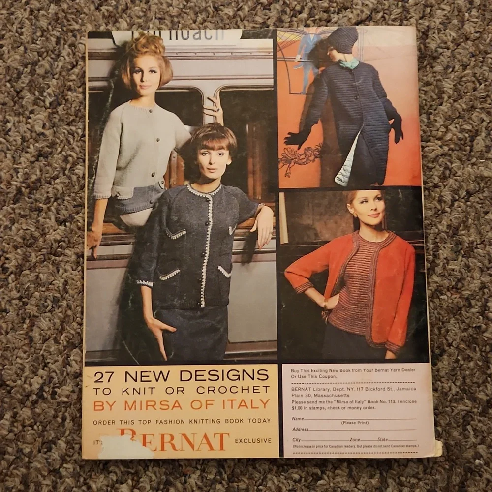 Vintage 1963 Needle and Yarn Fashion Craft Magazine